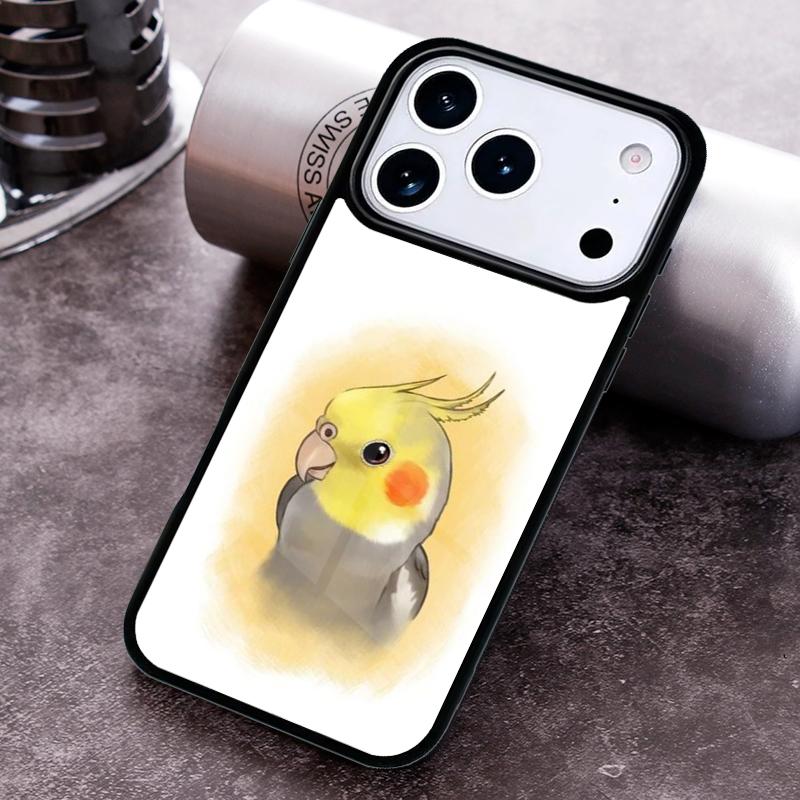 Parrot Bird soft Phone Case for iPhone 17 16 15 Pro Max Air 14 13 12 11 Plus Shockproof Capa Cover