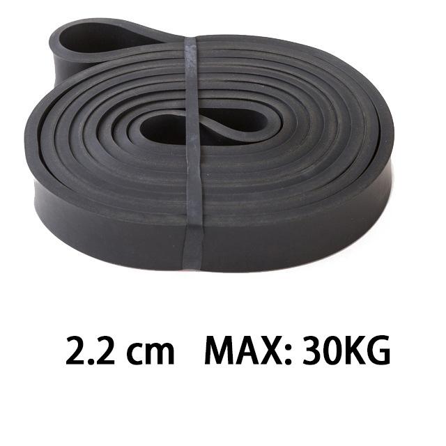 Pevné latexové posilovací gumy Domácí posilovací gumy pro odporový trénink Protahování těla Domácí cvičení 15 lb až 125 lb