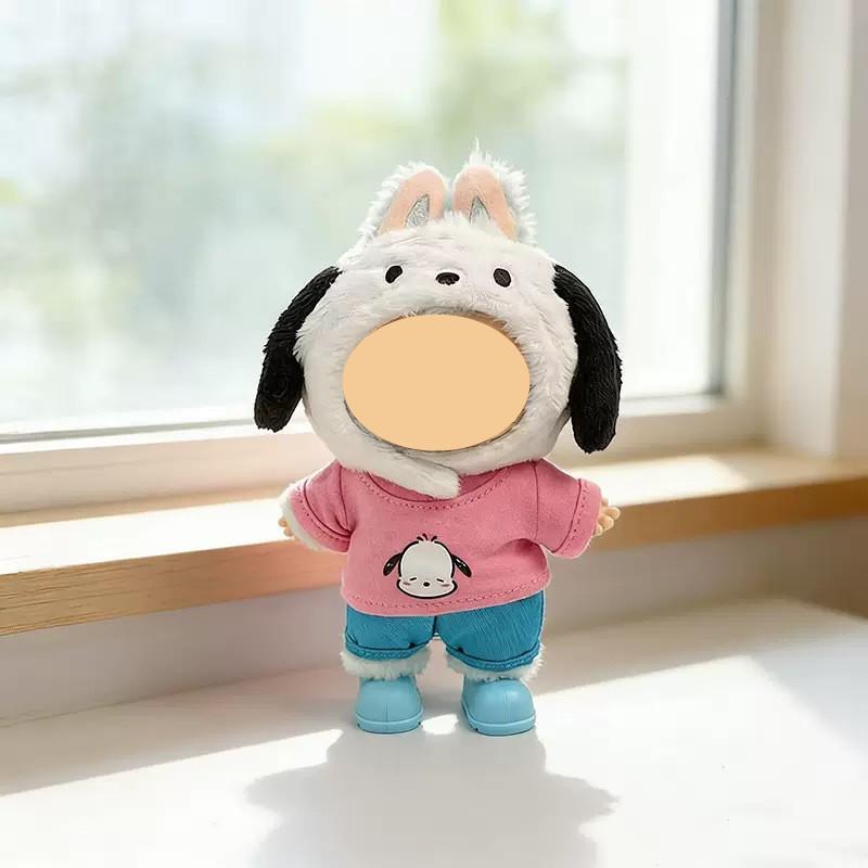 [Cloth Only] Fashionable Clothes Set for Plush Doll , Cute Cartoon Suit(Polyester/Cotton).