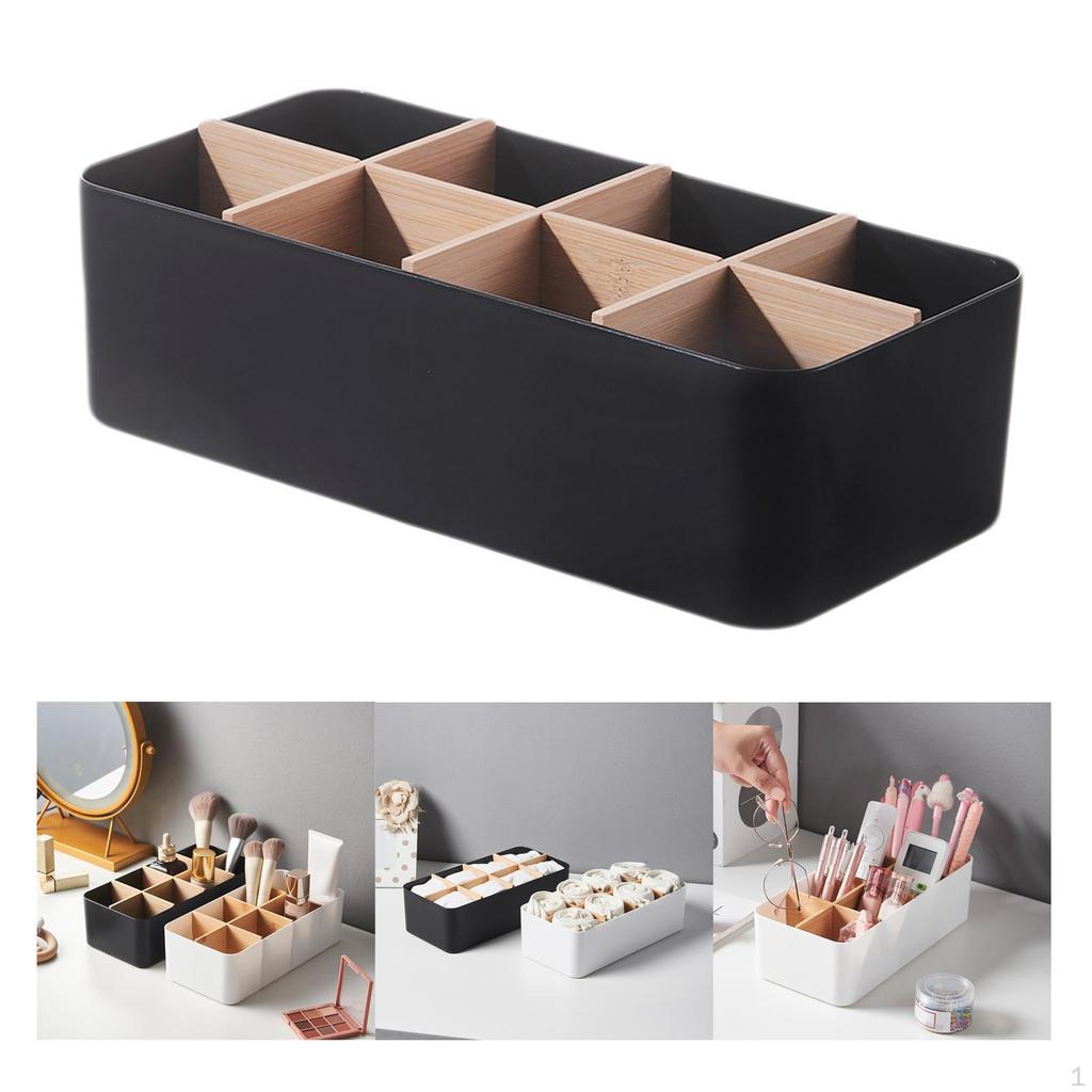 Desktop Organizer Storage Box Office Stationery Desk Supply for Coffee Table