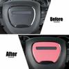 Pink Steering Wheel Center Decor Cover Trim for Dodge Challenger Charger 2015+