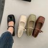 Fashion Women's Shoes  Elegant Designer Chunky Heel Square Toe Elegant Office Shoes Party Moccasins Women Zapatos De Mujer