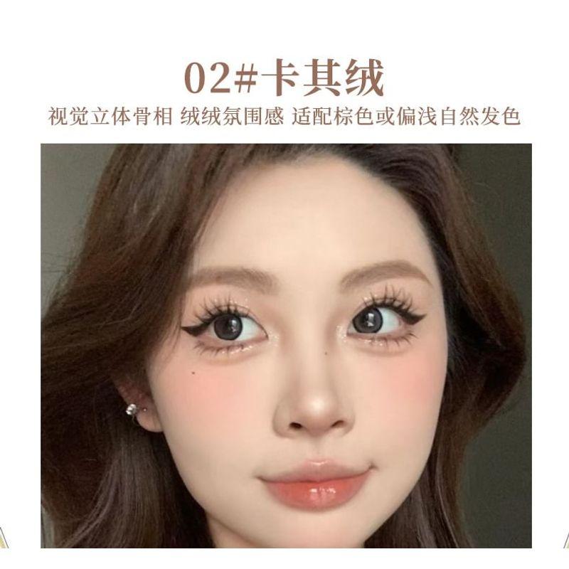 xixi - Double Head Instant Effect Velvet Eyebrow - (1-3)