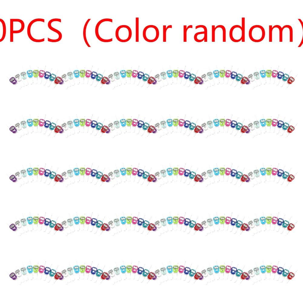 5-50PCS Row Tally Stitch Marker Pedometer Display Electronic Tally Counter Electronic Finger Counter Ring with LED Digital