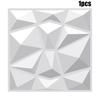 Pannelli Decorativi Murali Piastrelle di Plastica Diamante 1pz/4pz Rivestimento Copertura Fai da Te Interni Soggiorno Sfondo PVC