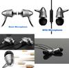 Silver Bullet Earphones Metal Deep Bass Wired Inear Headphones For Music Lovers