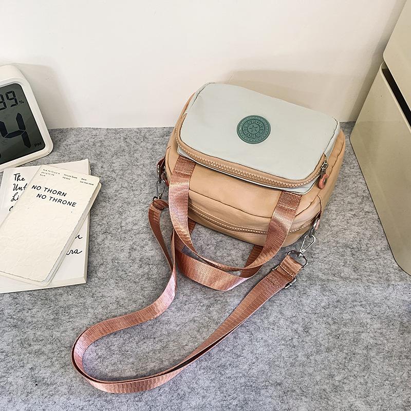 Niche Messenger Bag Casual Commuter Small Bag Women S Handbag Student Small Satchel Men S Trendy Mobile Phone Bag розовый