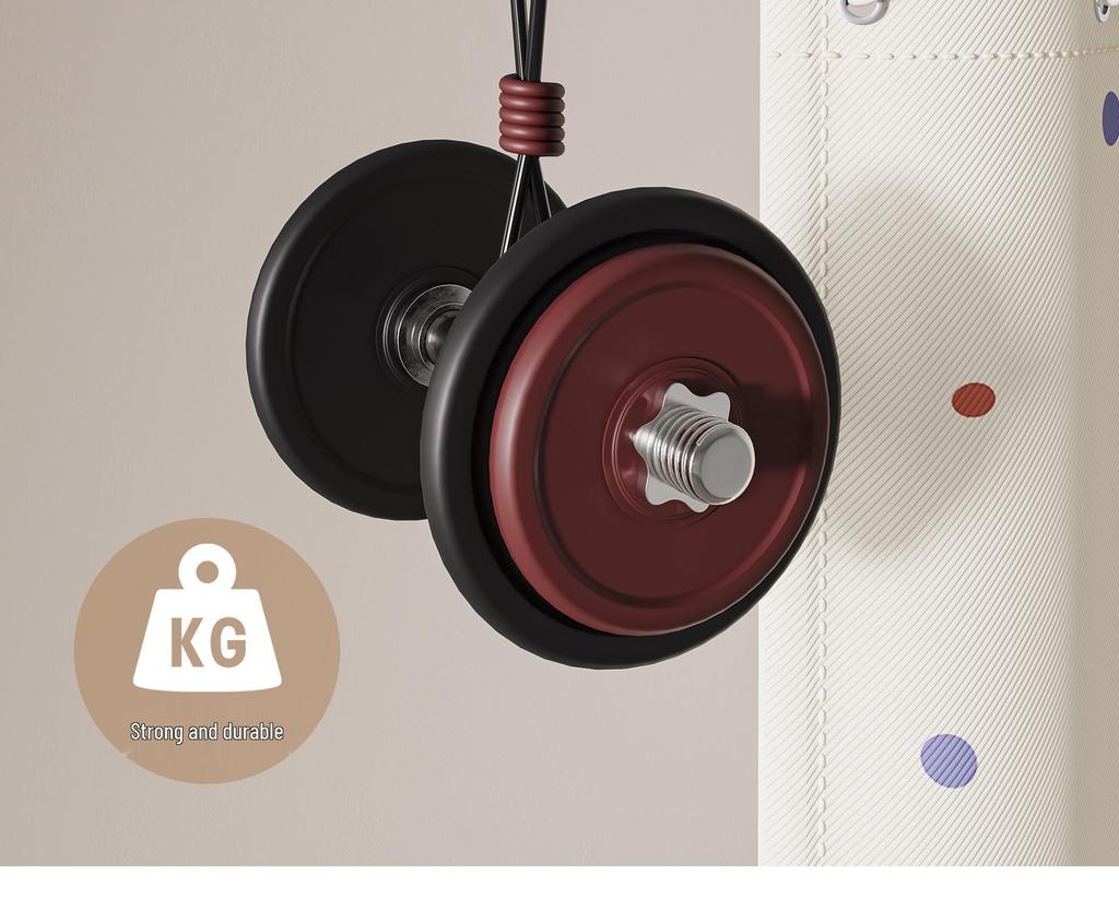 Faltbarer einziehbarer wandmontierbarer Wäschetronständer für den Balkon