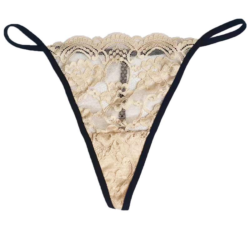 Classic European & American Sexy One-Piece Lace Bikini Thong for Women