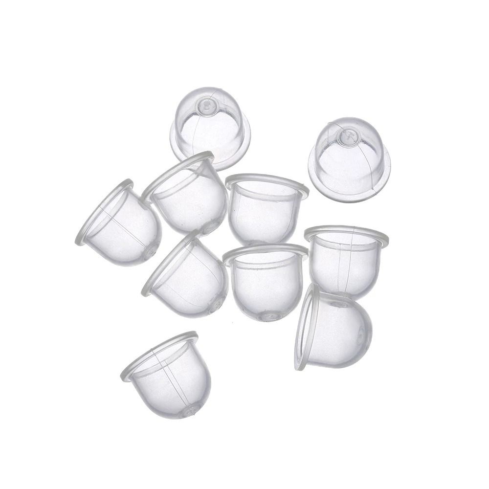 10pcs Small Carburetor Parts Silicone Lawn Mower Parts Carb Primer Bulbs Cap Chainsaws Blower