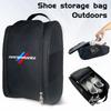 Car Sneaker Storage Bag Travel Shoes Storage Auto Accessory For BMW Performance M E46 E90 F20 E39 E91 E87 E60 E93 F10 X3 sticker pdcr06