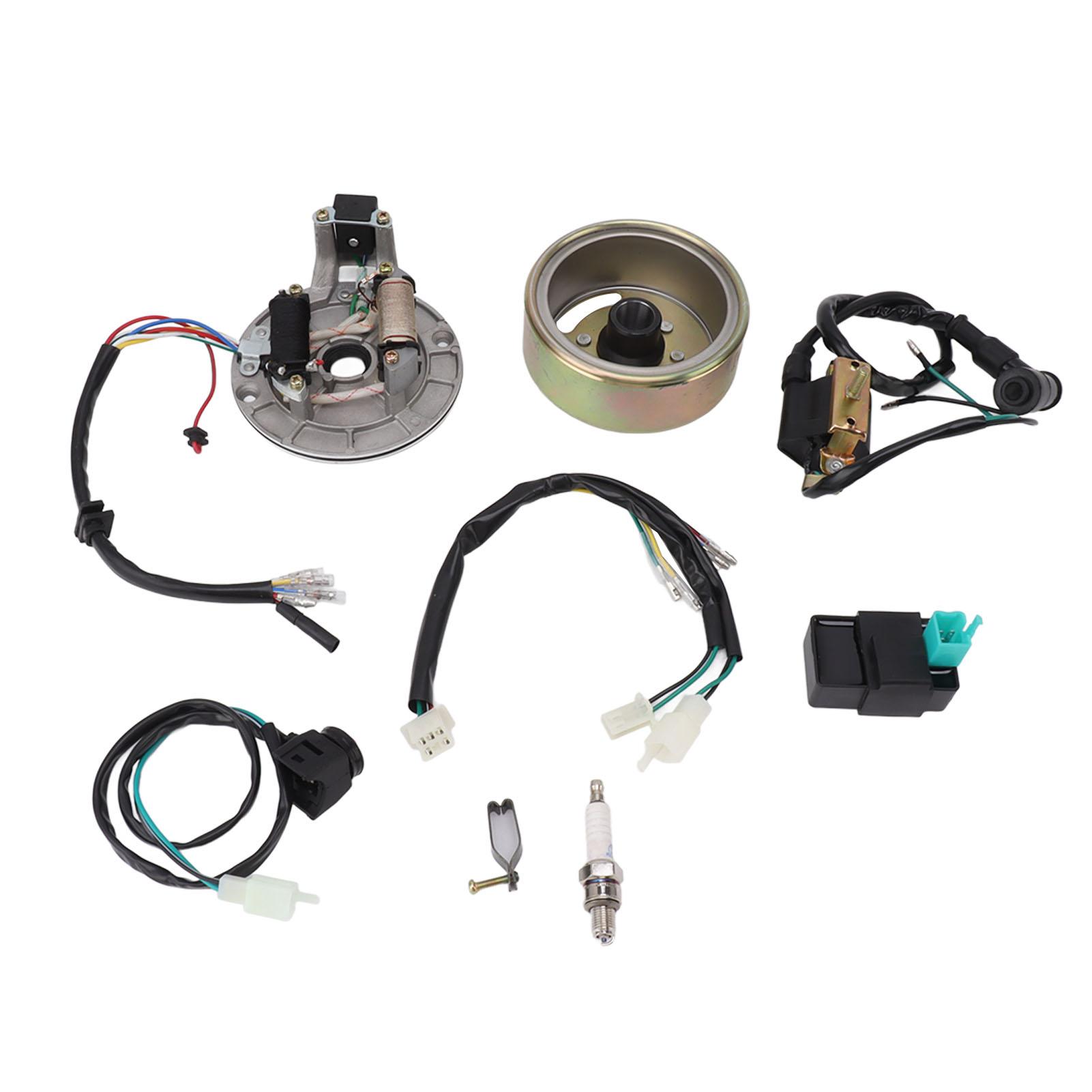 

Комплект жгута проводов катушки зажигания Высокоэффективный жгут проводов CDI Катушка зажигания Замена для Lifan 110cc 125cc Питбайк SSR