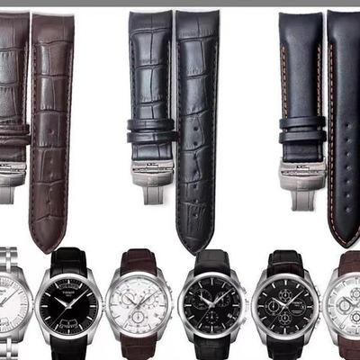 Echtes Leder Armband für Herren und Damen - Tian Suo T035, 18/22/23/24mm