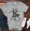 Ballet Grace Tee - Elegance In Every Step/ Unisex Softstyle T-Shirt