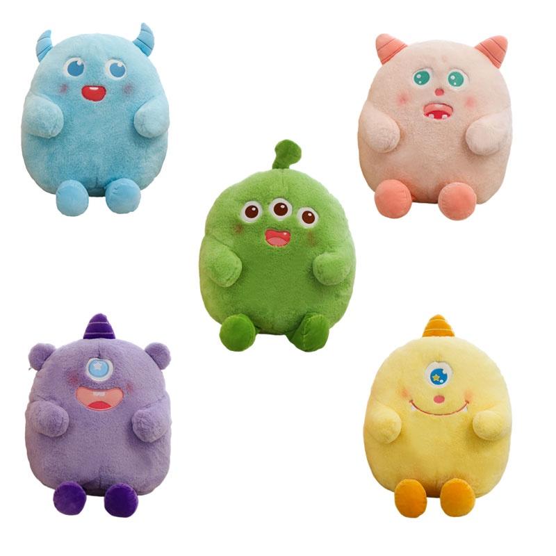 Cute Monster Plush Toy Pillow Soft And Fluffy Office Chair Cushion Gift Wholesale