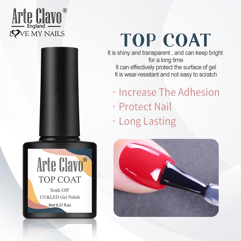 

Arte Clavo 8 мл гель-лак с бриллиантовым блеском для ногтей Яркие блестящие блестки Soak Off UV LED Звездный гель для ногтей Полуперманентный маникюр