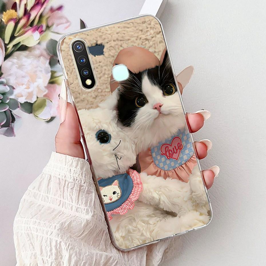 New Design Phone Case For Vivo 1915 Y19 Y5s Clear TPU Slim Back Cover For Vivo Y19 Y5s 1915 Soft Silicone Cases