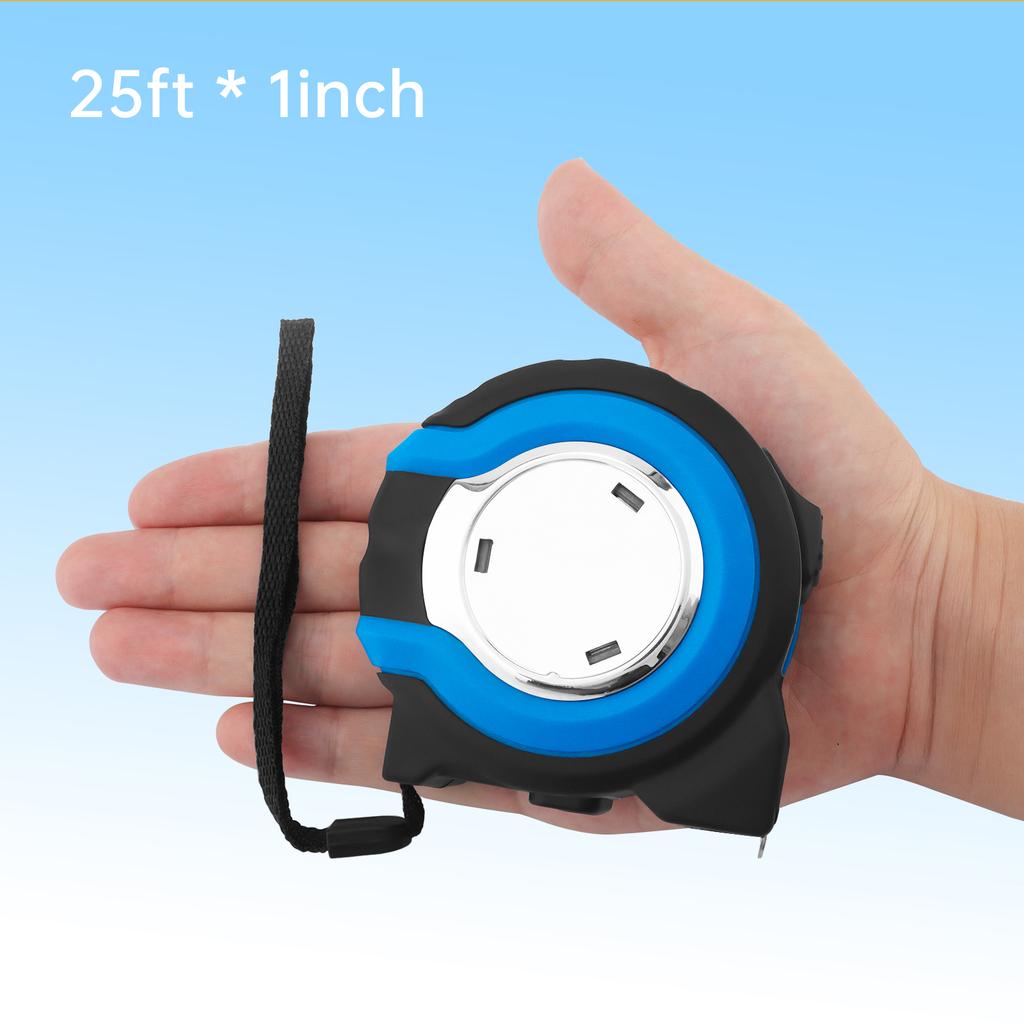 Imperial Self Locking Tape Measure 1/8 Inch Fraction Markings Two Sizes Heavy Duty Professional