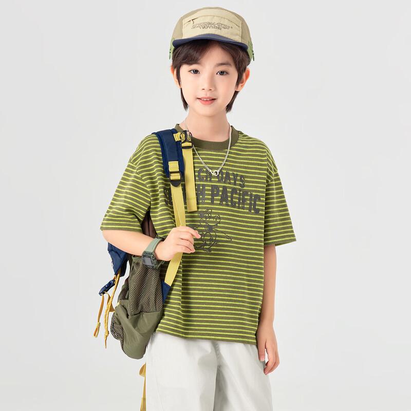 Boys' Striped Short Sleeve T-Shirt