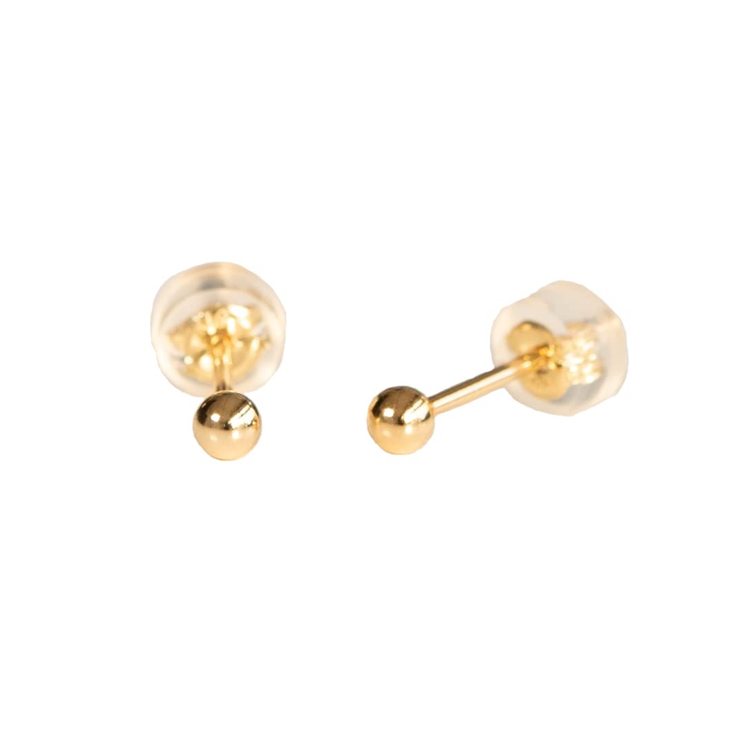 

pink gold second earrings for those who have unstable earring holes [K18 [6252400112]