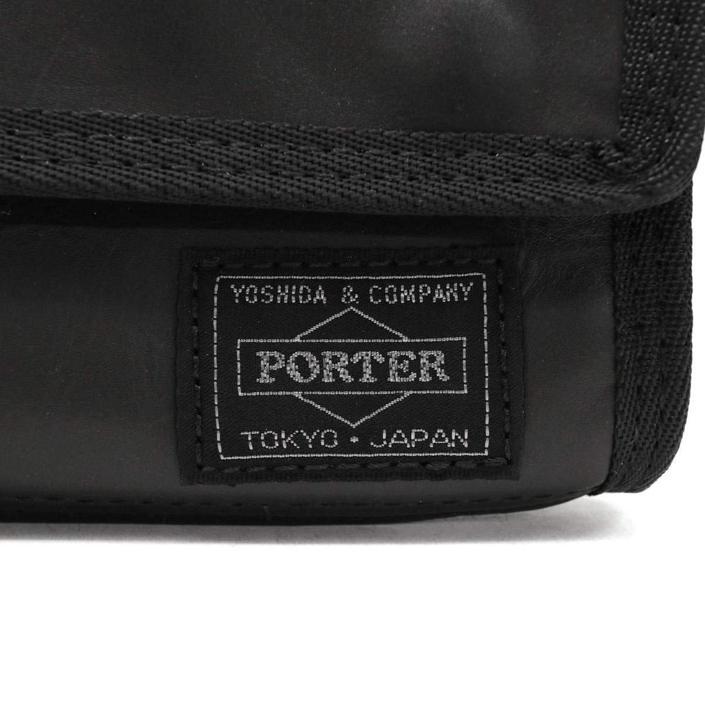 [Authorized Dealer] Yoshida Bag Wallet Porter Long Wallet Porter Alf 023-01083 (Black)