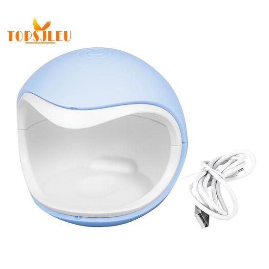 

Лампа для отверждения ногтей Портативная мини-эффективный двойной светодиодный источник света, портативная мини-лампа для маникюра УФ-аппарат синий