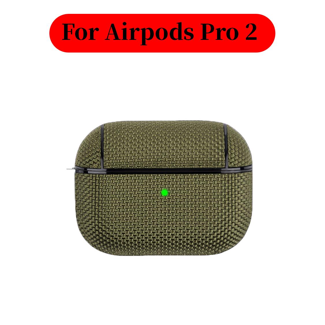 

Cover For Apple Airpods Pro 1st 2nd gen Fabric Canvas Cloth Case For Airpods 3 2 1 Pro Protection Wireless Earphones Shell Case