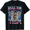 Rizz Em With The Tism Meme Autistic Raccoon Funny Rizz T-Shirt
