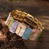 Ladies' Fashionable Versatile Irregular Square Elastic Bracelet
