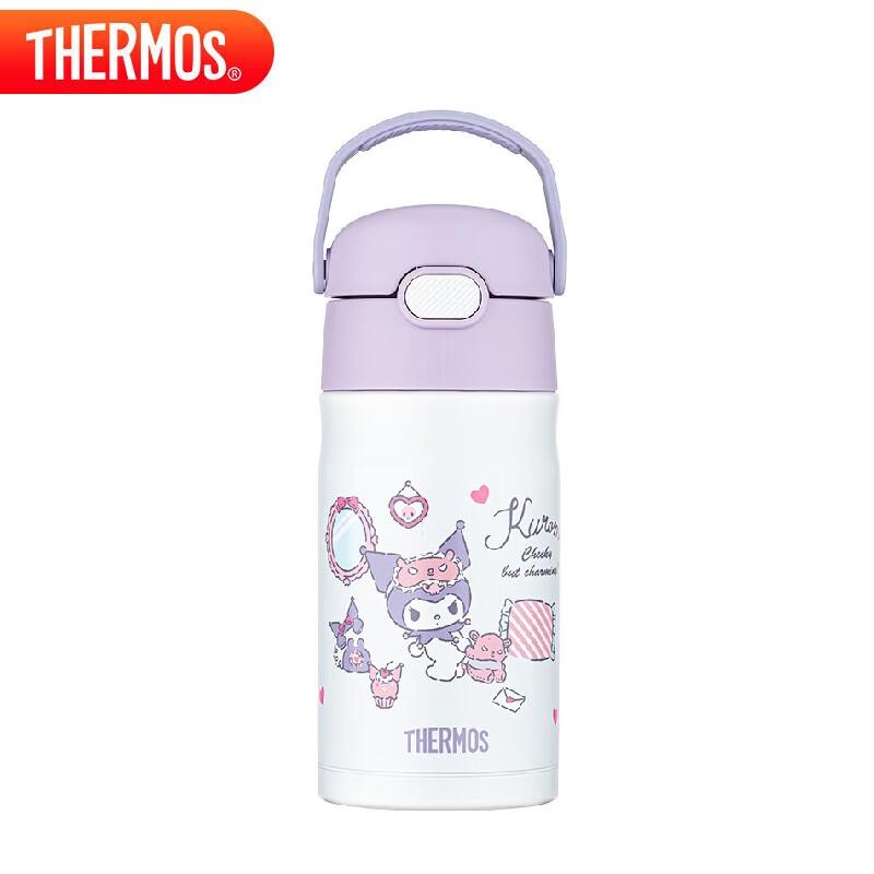 THERMOS Kuromi 316L Stainless Steel Kids Insulated Straw Cup