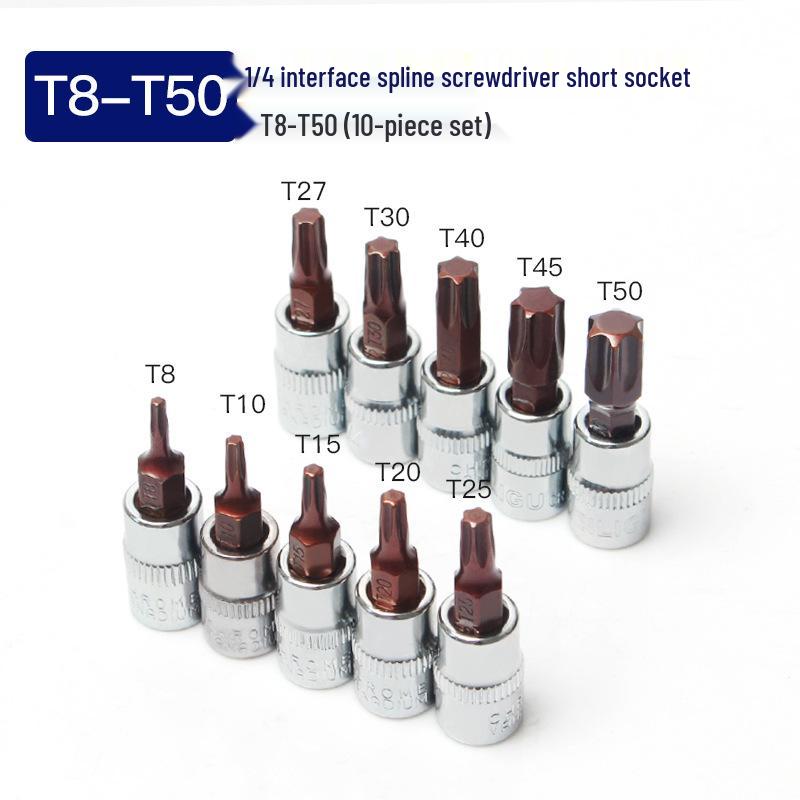 Small Hex & Star Allen Bit Ratchet Wrench Set