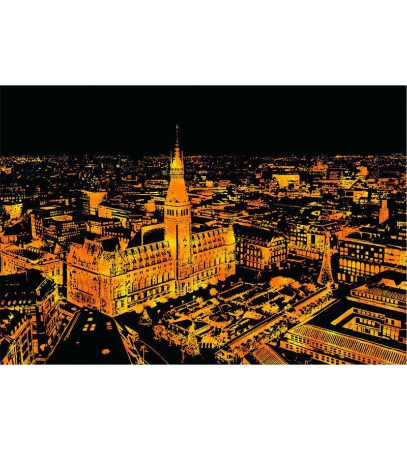 Magic Scratch Art Scratch Night View Painting Paper Board Premium Quality Educational Play Toys For All Ages