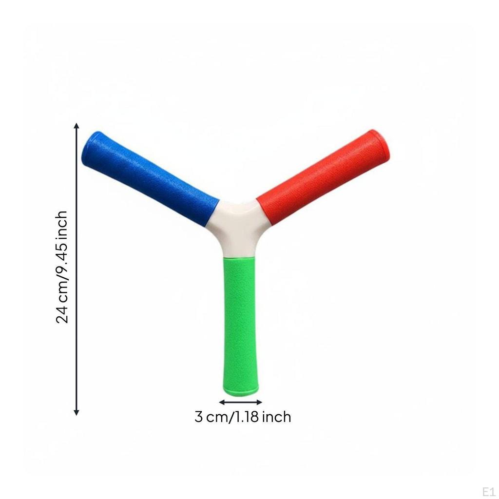 Reaction Training HandEye Coordination Three Head Ball Portable Throwing for Exercise