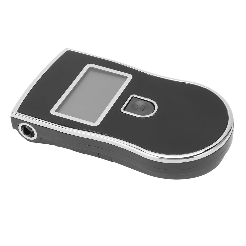 Atemalkoholtester Tragbar Handheld Schnelle Reaktion Rote Hintergrundbeleuchtung Digitalanzeige Alkoholtester mit 5 Mundstücken