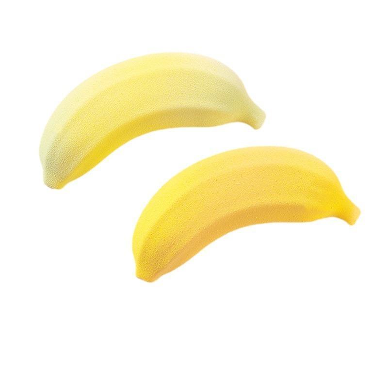 6/12 Cavity Baking Silicone Mold Food Grade Non-Stick for DIY Banana Mousse Cake Pudding Dessert Holiday Pastry Making
