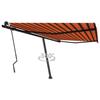 VidaXL Manual Retractable Awning On Stand Patio Awning Balcony Awning Garden Outdoor Shading Windows 3069740