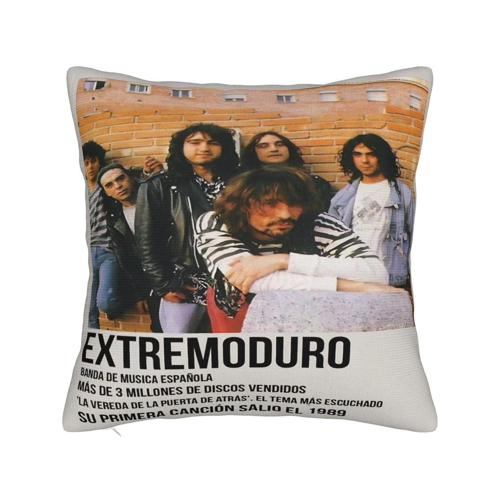 Extremoduro Spanish Hard Rock Band Pillow Case Robe Iniesta Comfy Pillow Cover For Living Room Bed Chair Fashion Pillowcases