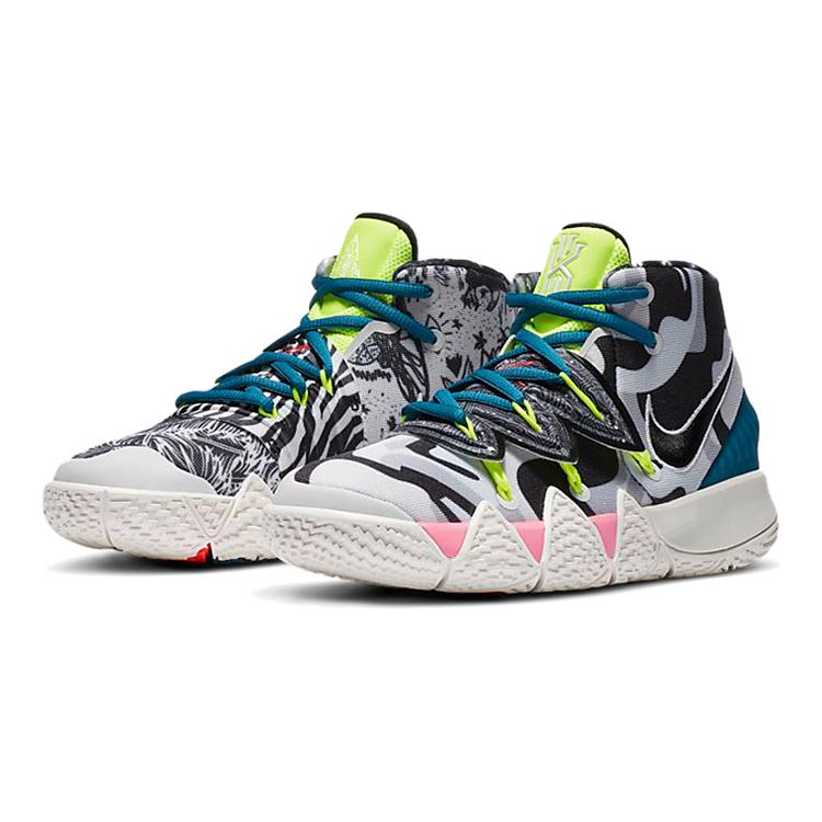 Nike Kybrid S2 Grade School 'What The Neon' (Unisex) Vast Grey / Sail / Volt / Black Kids' Basketball Shoes CV0097 002