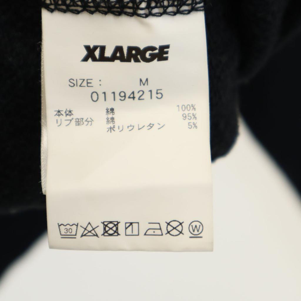 XLARGE Long sleeve sweat trainer M black Men's Used