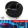 Free Shipping 10/20 FEET 3m/6m AN6 AN8 AN10 PTFE Oil Fuel Hose NYLON Braided Inside PTFE