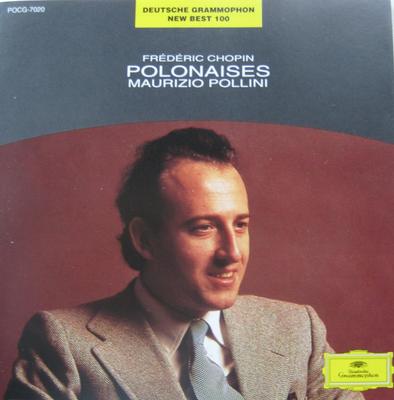 CD POLLINI MAURIZIO CHOPIN  Chopin Polonaises POCG7020 Deutsche Grammo 1993 Japan Classical Used