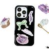 50 Lavender Stickers For Girls' Journals, Notebooks, Phone Cases, Water Bottles, And Decorations