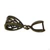 Metal Pendant Connector, Jewelry Craft Making DIY Charms Holder ,Pendants Pinch Bails for Hanging