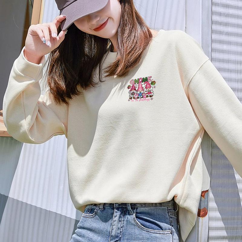 Holidays Gnome Patch Iron Heat-Adhesive Transfer Diy Clothes Appliqued Arts Crafts Ironing Sticker Decoration Christmas Decals