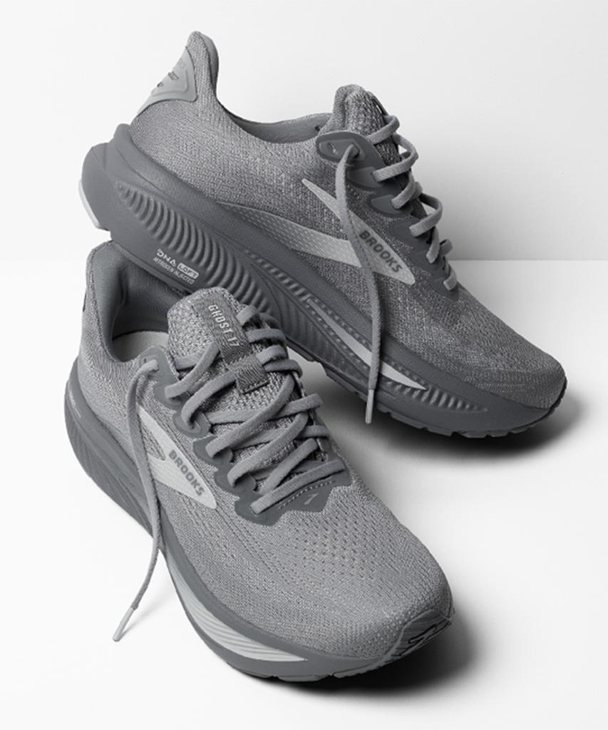 Brooks Running (Men'S) Ghost 17 Primer Grey (Medium) - 1104421D041