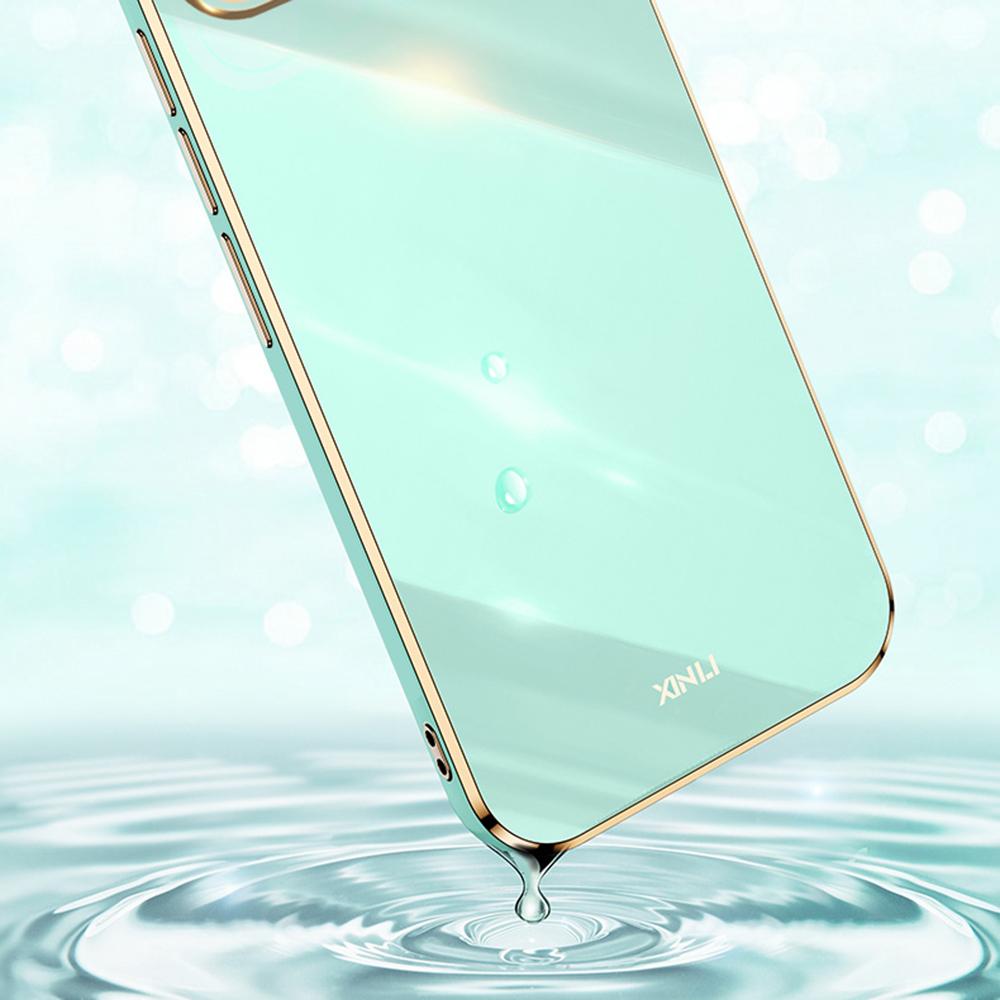 

XINLI For OnePlus Nord 4 Case TPU Phone Cover with Electroplating Frame Black