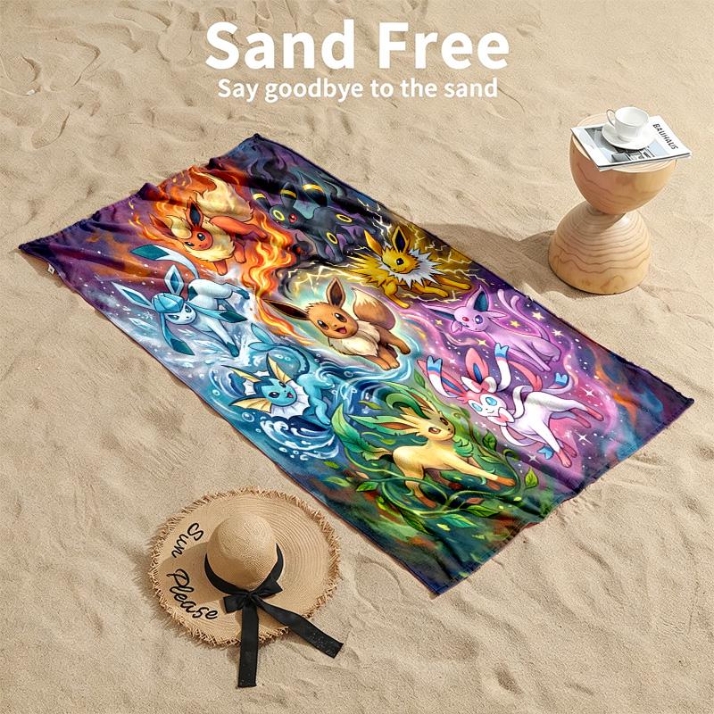 Digimon Beach towels also serve as bath towels summer essential a musthave for the outdoors the beach and the pool