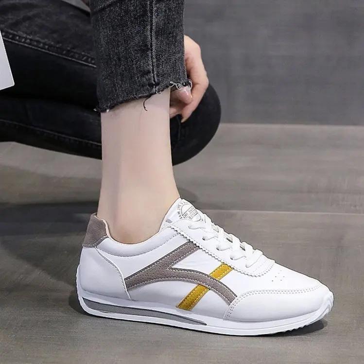 Seller New Sneakers Women's Small White Shoes Fashion Comfort Sneakers All-match Lightweight Casual Running Shoes