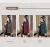 Autumn/Winter 2023 Fashionable Plaid Coat for Middle-aged & Elderly Women