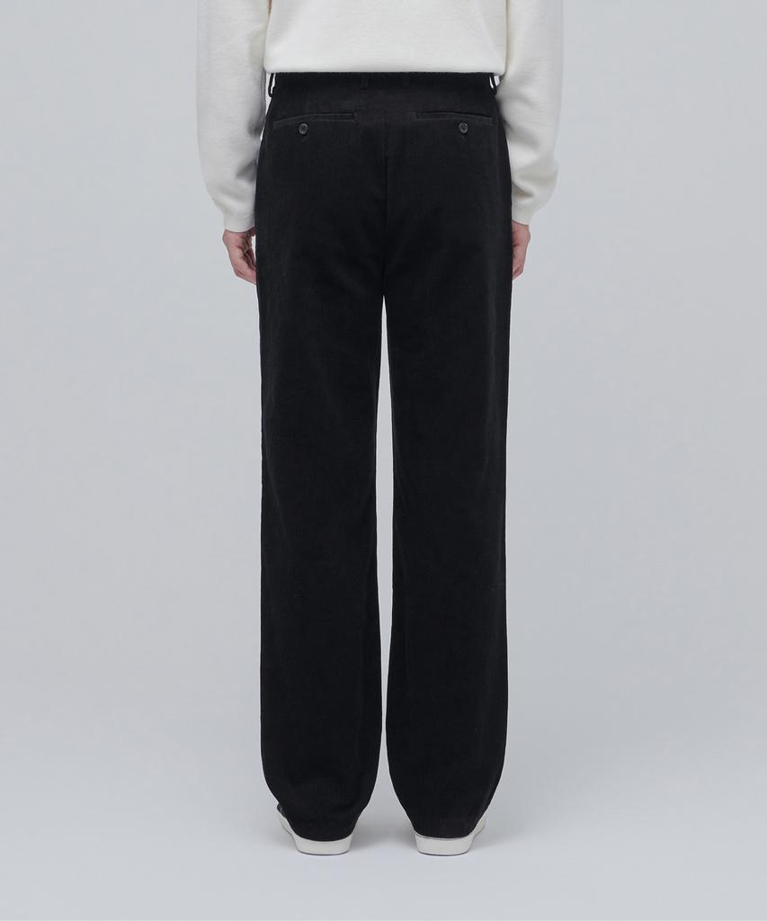 MUSINSA STANDARD Regular Fit Corduroy Pants [Black]